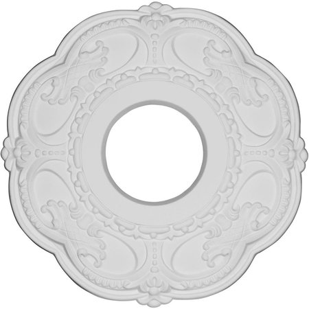 DWELLINGDESIGNS 11.5 x 3.5 x 1 in. Rotherham Ceiling Medallion Primed DW2572860